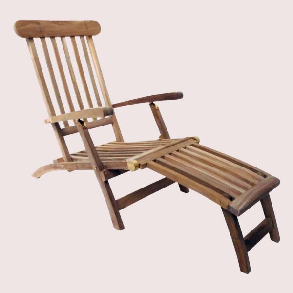 Wooden Steamer Chair Teak Deck Chair